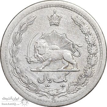 سکه 1 ریال 1311 - EF40 - رضا شاه