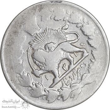 سکه 2000 دینار 1314 - ارور 4 تاریخ چرخیده - VF30 - مظفرالدین شاه