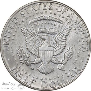 سکه نیم دلار 1967 کندی - MS63 - آمریکا