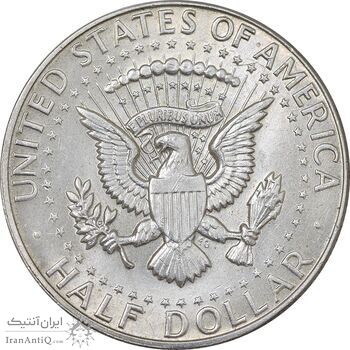 سکه نیم دلار 1967 کندی - MS63 - آمریکا