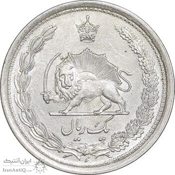 سکه 1 ریال 1313 - MS62 - رضا شاه