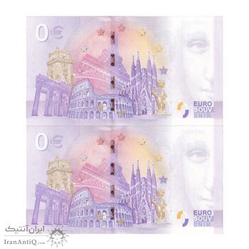 اسکناس 0 یورو 2024 - برشا - جفت - UNC64 - ایتالیا