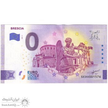 اسکناس 0 یورو 2024 - برشا - تک - UNC64 - ایتالیا