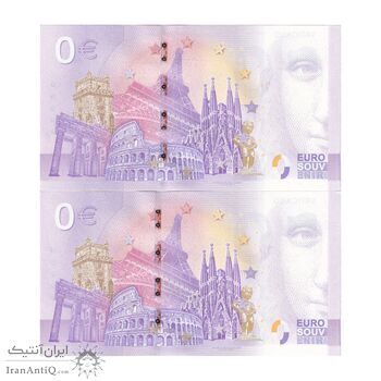 اسکناس 0 یورو 2024 - واتیکان - جفت - UNC64 - ایتالیا