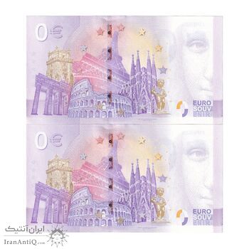 اسکناس 0 یورو 2025 - فلورانس - جفت - UNC64 - ایتالیا