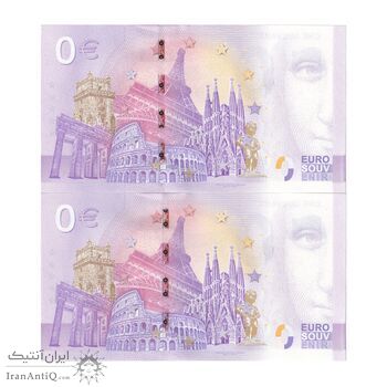 اسکناس 0 یورو 2024 - ارنستو چگوارا - جفت - UNC64 - کوبا