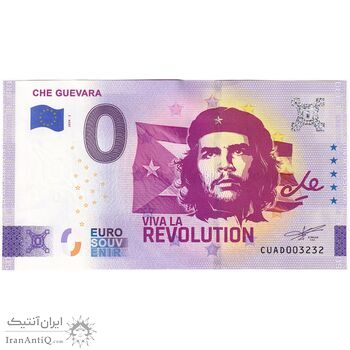 اسکناس 0 یورو 2024 - ارنستو چگوارا - تک - UNC64 - کوبا