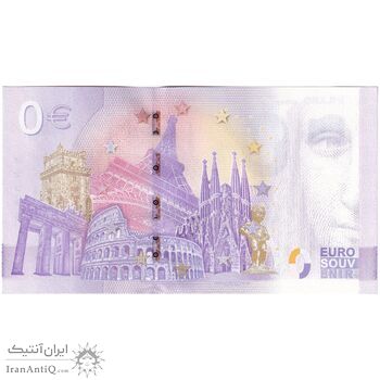 اسکناس 0 یورو 2025 - کلیسای جامع میلان - تک - UNC64 - ایتالیا