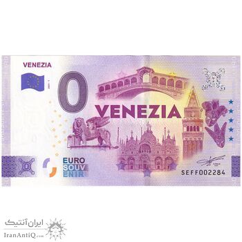 اسکناس 0 یورو 2025 - ونیز - تک - UNC64 - ایتالیا