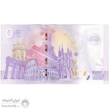 اسکناس 0 یورو 2025 - رم - تک - UNC64 - ایتالیا