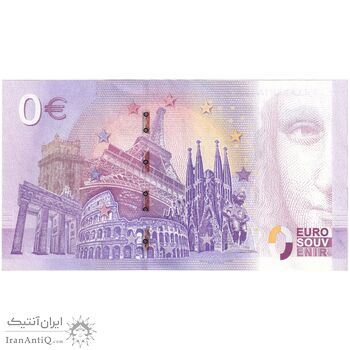 اسکناس 0 یورو 2019 - ویلاسانتا - تک - UNC64 - ایتالیا