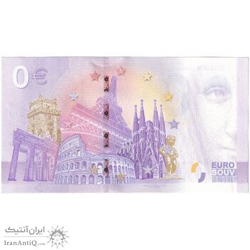 اسکناس 0 یورو 2024 - ساختمان تاون هال تالین - تک - UNC64 - استونی