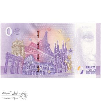 اسکناس 0 یورو 2022 - سیسیل - تک - UNC64 - ایتالیا