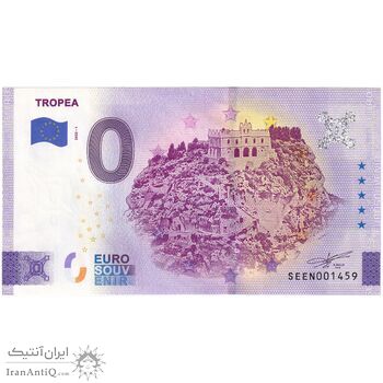 اسکناس 0 یورو 2022 - تروپئا - تک - UNC64 - ایتالیا