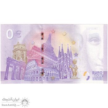 اسکناس 0 یورو 2022 - تروپئا - تک - UNC64 - ایتالیا