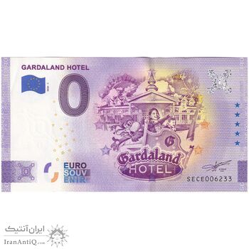 اسکناس 0 یورو 2020 - هتل گاردالند - تک - UNC63 - ایتالیا
