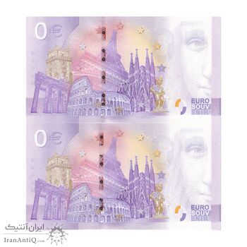 اسکناس 0 یورو 2025 - کلیسای جامع فلورانس - جفت - UNC64 - ایتالیا