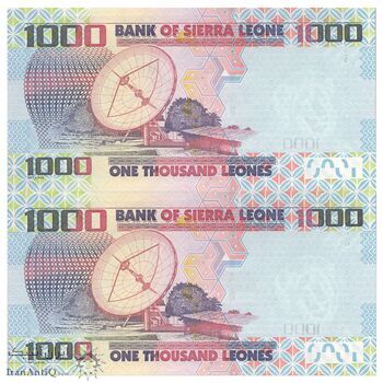 اسکناس 1000 لئون 2021 جمهوری دوم - جفت - UNC65 - سیرالئون