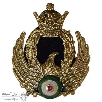 نشان کلاه تیمساری نیروی هوایی ارتش ایران - AU - محمد رضا شاه