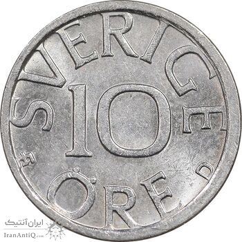 سکه 10 اوره 1990 کارل شانزدهم گوستاو - MS61 - سوئد