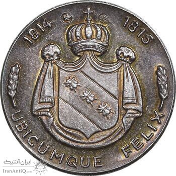 مدال یادبود ناپلئون پادشاه الب 1814-1815 - PF58 - ایتالیا