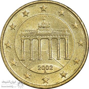 سکه 10 یورو سنت 2002A جمهوری فدرال - MS61 - آلمان