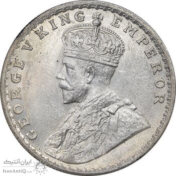 سکه 1 روپیه 1916 جرج پنجم - MS63 - هند