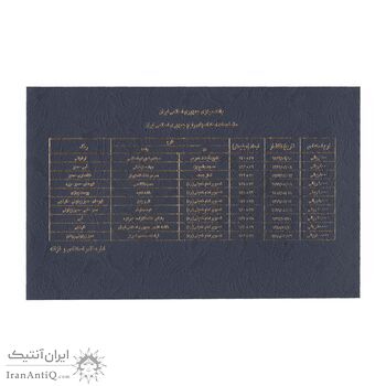 مجموعه اسکناس های بانک مرکزی (از 100 ریال تا 100000 ریال) - شماره نا همسان - جمهوری اسلامی