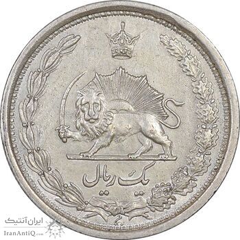 سکه 1 ریال 1310 - AU - رضا شاه