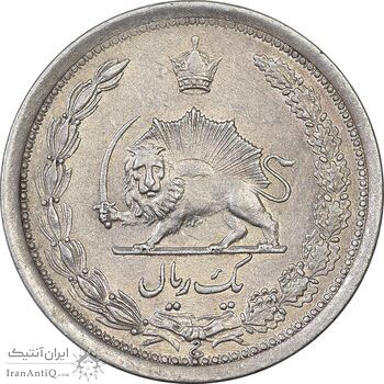 سکه 1 ریال 1310 - AU55 - رضا شاه