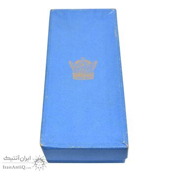 نشان بیست و پنجمین سال سلطنت - با جعبه فابریک - UNC - محمد رضا شاه