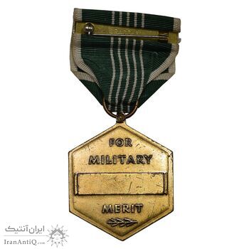 نشان شایستگی نظامی - با روبان فابریک - AU - ایالات متحده آمریکا