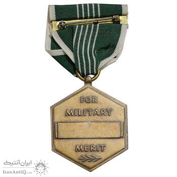 نشان شایستگی نظامی - با روبان فابریک - AU - ایالات متحده آمریکا