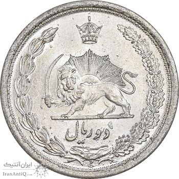 سکه 2 ریال 1310 - MS63 - رضا شاه