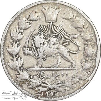 سکه 2000 دینار 1297 - VF35 - ناصرالدین شاه