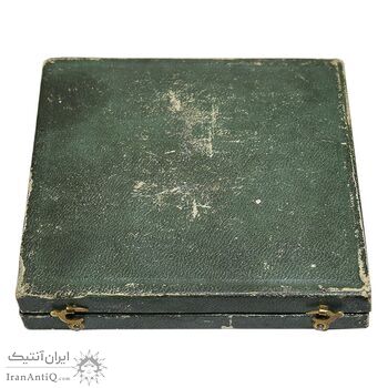 مدال برنز بزرگداشت هزارمین سال تولد بوعلی سینا 1330 - با جعبه فابریک - UNC - محمد رضا شاه