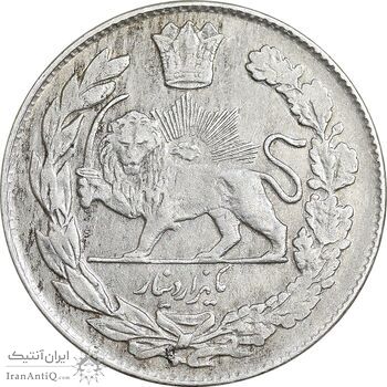 سکه 1000 دینار 1334 تصویری - EF45 - احمد شاه