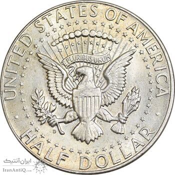 سکه نیم دلار 1964 کندی - MS64 - آمریکا