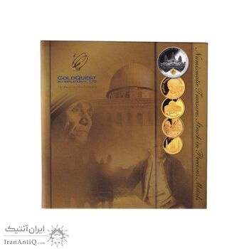 مجموعه 10 عددی یادبود مدال های دلار آمریکا - PF68 - گلدکوئست