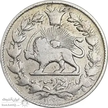 سکه 1000 دینار 1296 - VF30 - ناصرالدین شاه