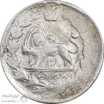 سکه 2000 دینار 1316 خطی - VF20 - مظفرالدین شاه