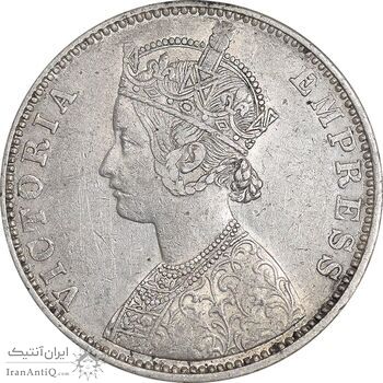 سکه 1 روپیه 1901 ویکتوریا - EF45 - هند