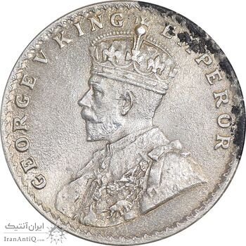 سکه 1 روپیه 1916 جرج پنجم - AU58 - هند