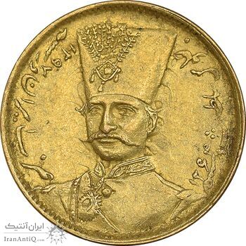 سکه طلا 1 تومان 1297 - MS61 - ناصرالدین شاه