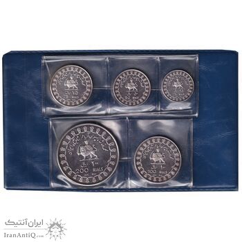 مدال های نقره سری جشنهای 2500 ساله شاهنشاهی - PF61 - محمد رضا شاه