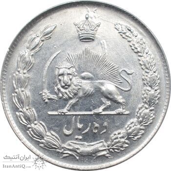 سکه 10 ریال 1342 محمد رضا شاه پهلوی