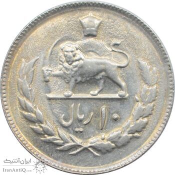 سکه 10 ریال 1357 محمد رضا شاه پهلوی سکه 10 ریال 1357 محمد رضا شاه پهلوی
