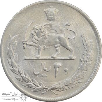 سکه 20 ریال 1354 - MS63 - محمد رضا شاه سکه 20 ریال 1354 - MS63 - محمد رضا شاه