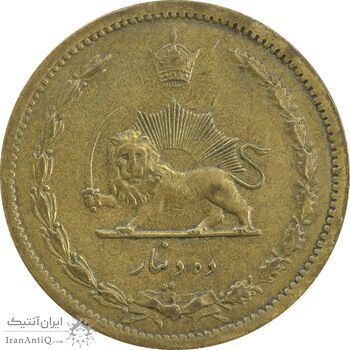 سکه 10 دینار 1315 برنز - AU50 - رضا شاه سکه 10 دینار 1315 برنز - AU50 - رضا شاه