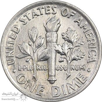 سکه 1 دایم 1988P روزولت - AU58 - آمریکا